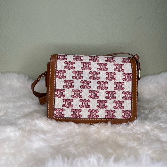 Celine Teen Triomphe Limited Edition Women Handbag Crossbody Shoulder Bag - Picture 2 of 16